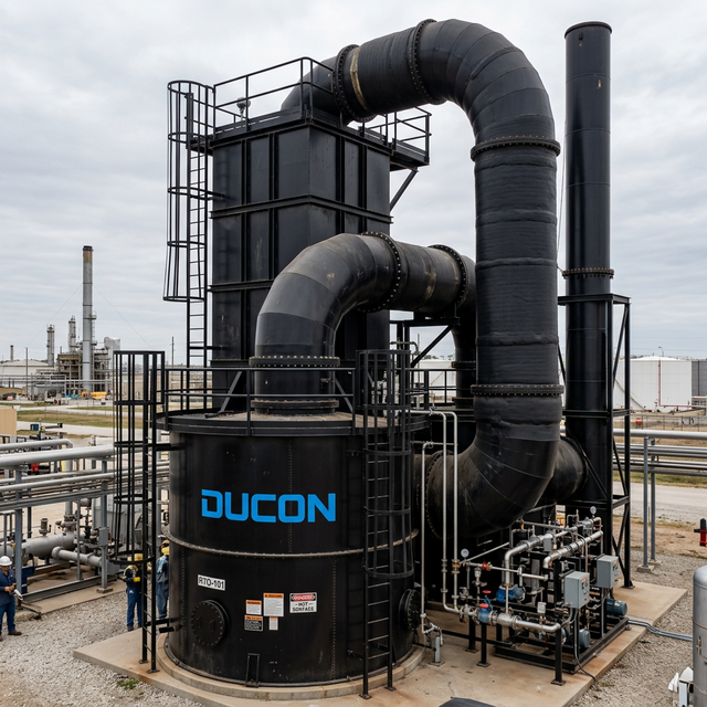 Klasik Döner Tip Rejeneratif Termal Oksitleyici (RTO)